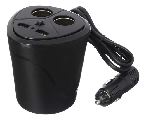 Adaptador Dual Usb Cargador Cenicero 12v 24v 1 Auto