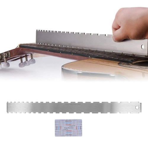 Regla Con Muescas Para El Cuello De Guitarra, Calibre De Acc