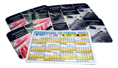 Almanaque Bolsillo Calendario Para Pesca Con Publicidad X100
