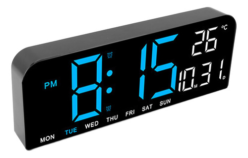 Reloj Electrónico De Escritorio Con Pantalla De Temperatura
