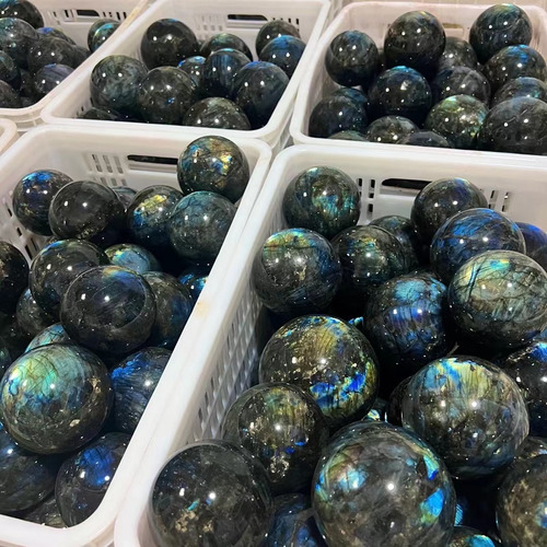Bola De Cristal Lafite, De Unos 4 Cm De Diámetro, Natural