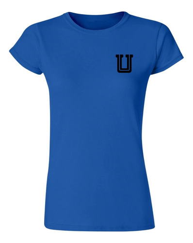 Playera Deportiva Mujer Tigres Uanl Logo U Combinado Byn