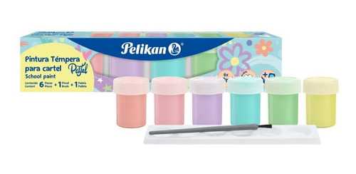 Témperas Pelikan (sets De 6 Colores)