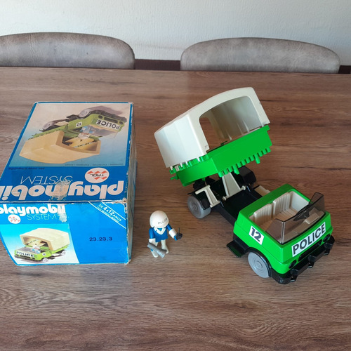 Promo Lindo Playmobil Trol Caminhão Policia Com Caixa (Usado)