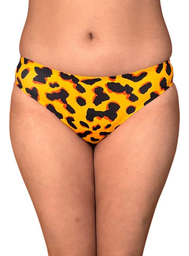 Traje De Baño Para Periodo Luna Segura Bikini Atlas Animal P Naranja Ech