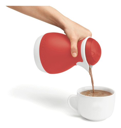 Olla De Chocolate Caliente De Chefn Con Madriguera Interna,