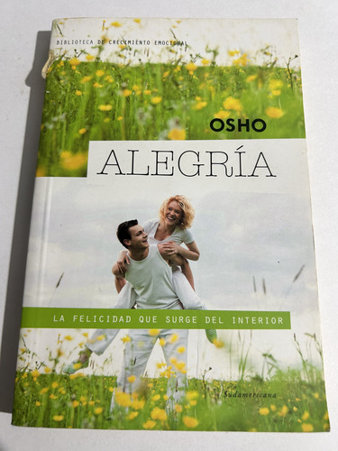 Libro Alegría - Osho - Muy Buen Estado - Oferta