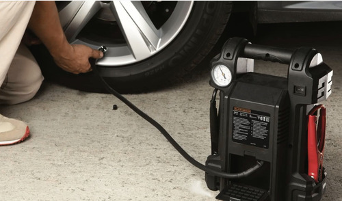 Auxiliar De Partida E Compressor Js350 350a 12v Black Decker