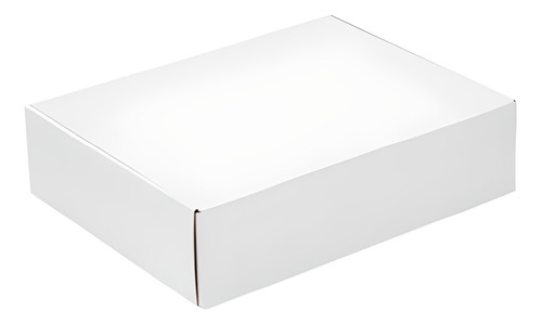 Pack 10 Cajas Blancas Microcorrugado 20x14x6cm Desayunos