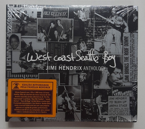 Cd+dvd - Jimi Hendrix - ( West Coast Seattle Boy: ) - Deluxe