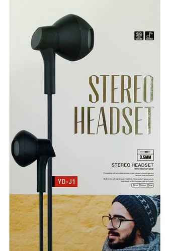 Imagen 2 de 4 de Audifonos Yd-j1