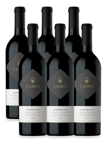 Vino Cadus Assemblage Tinto Red Blend 750ml Caja X6u