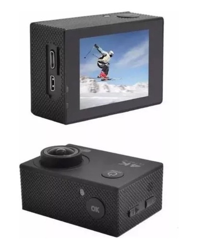 Camara Deportiva Acction 4k Ultra Hd Wifi Hdmi Sumergible