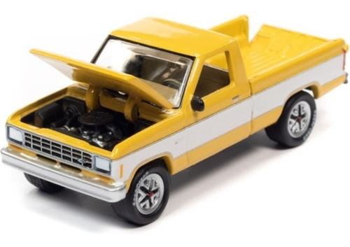 Johnny Lightning 1:64 1983 Ford Ranger Xl Pickup Amarilla 