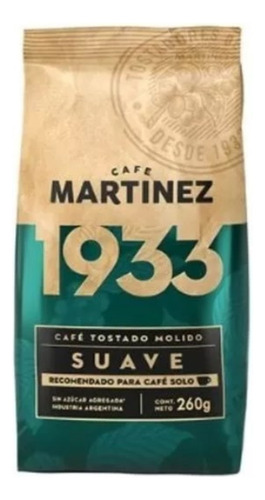 Combo Café Molido Tostado Suave 1933 260gramos X4