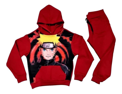 Conjunto Moletom Infantil  Naruto Inverno Frio Akatsuki 