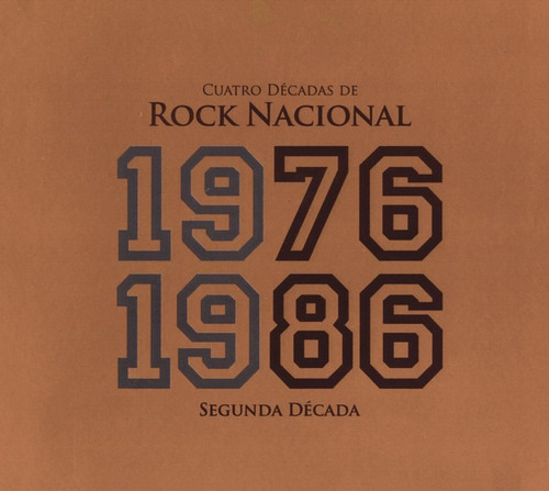 Cuatro Decadas De Rock Nacional Arg 1976 1986 2° Decada 2cd 