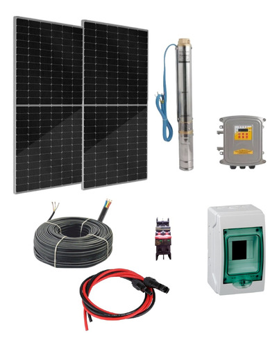 Kit Bomba Solar Sumergible Kolos3-95-75-11 + Paneles