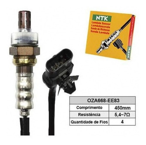 Sonda Lambda Ntk Pre Onix 1.0 1.4 2015 2016