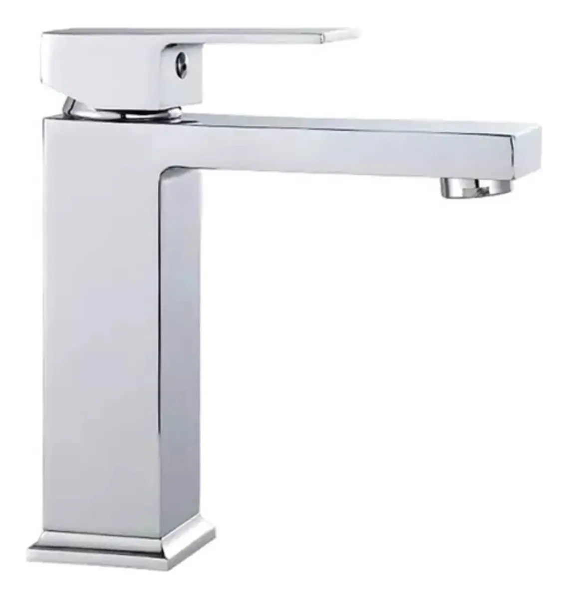 Torneira Banheiro B-max Prata Luxo Beleza E Resistência Inox