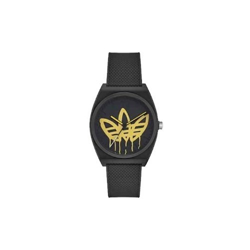 Reloj adidas Aost22035 Negro Con Diseño Dama Y Caballero