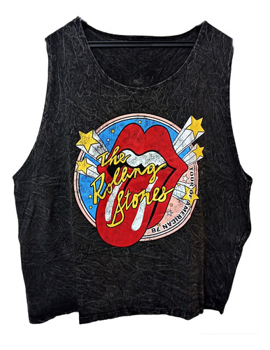 Musculosa Rolling Stones Nevada American Tour 78 Extra Large