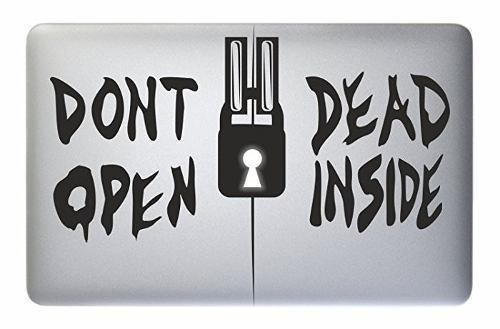 Vinil P/ Laptop Dont Open Dead Inside   ,