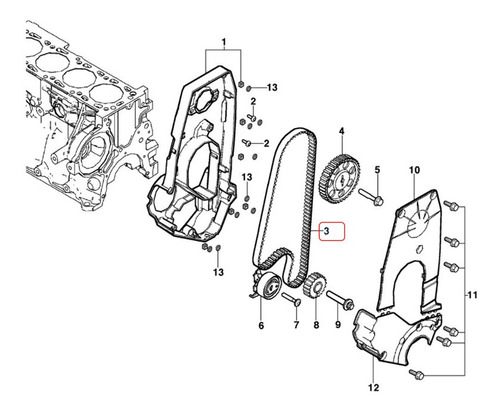 Banda Distribucion Chevy, Corsa Y Tornado De 1994 A 2012