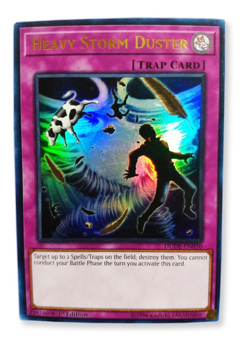 Yugi-oh! Heavy Storm Duster Dude-en050 Ultra