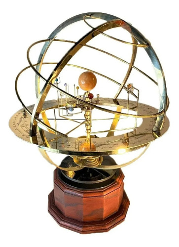 Modelo Grand Orrery Del Sistema Solar Para Decoración De Esc