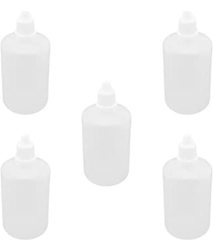 Othmro Botella De Plástico Blanco Translúcido 3.4 Fl Oz