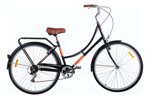 Bicicleta Feminina Mobele Imperial Aro 700 21 Velocidades Cor Preto Tamanho Do Quadro 17