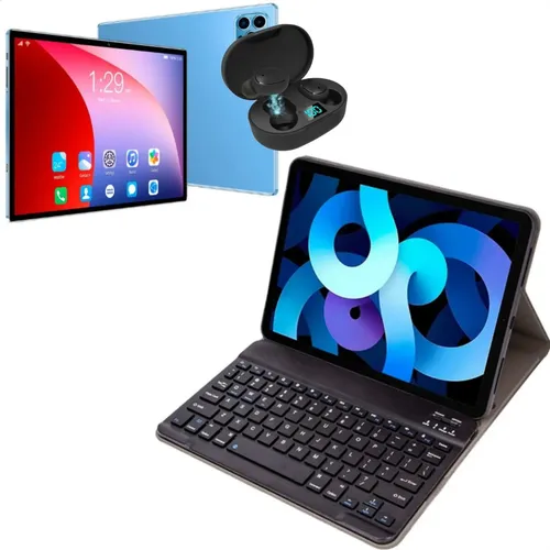 Tablet C/teclado 10.1 4g 256gb 8gb Ram Fone- Caneta Brinde | Frete