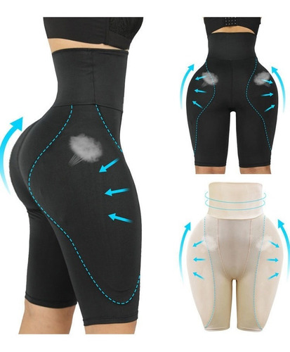Pantalón Relleno Cadera Control Lencería Bragas Mujer Bragui