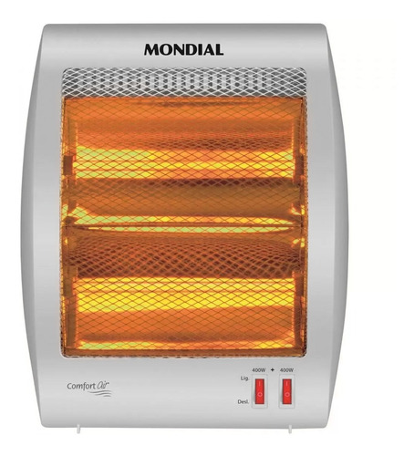 Imagem 2 de 6 de Aquecedor De Ar Elétrico Portátil Comfort Air 800w Potente