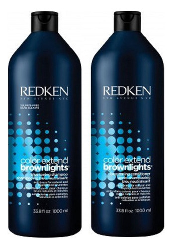 Redken Color Extend Brownlights Champú Y Acondicionador De 1