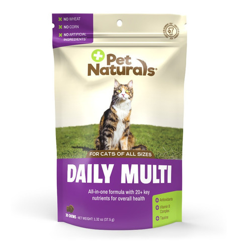 Pet Naturals Daily Multi Snack Para Gatos 37,5g