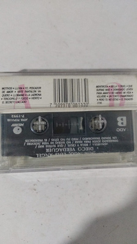 Cassette 18 Hits 20 Estrellas Verdager Luis Angel J Domingo (Usado)
