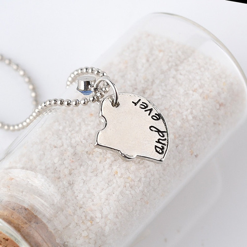 4 Unidades De Collares Con Colgante Best Friends Forever Fri