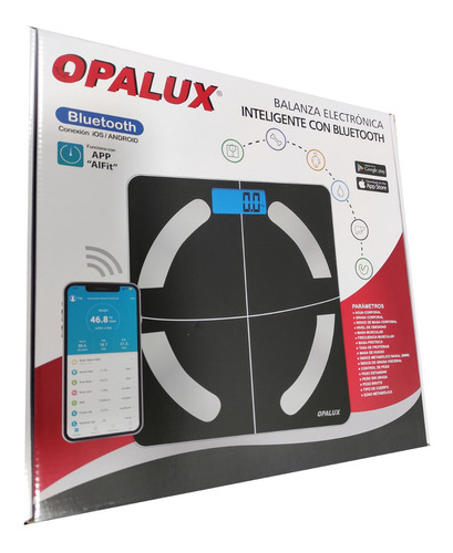Balanza Electronica Inteligente Con Bluetooth - App Alfit