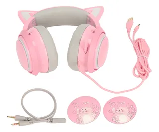 Auriculares Para Juegos Cat Ear Headphone 3, Efecto De Sonid