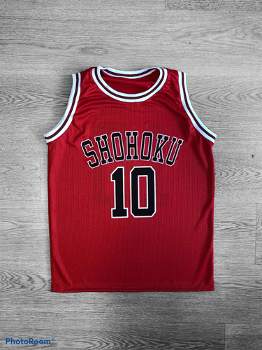 Slam Dunk Camiseta Roja Basket Shohoku Cosplay Gastovic