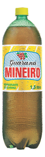 Garrafa refrigerante guaraná Mineiro sabor único 1.5L