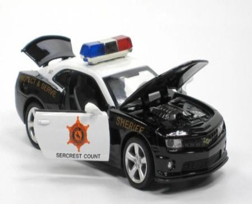 Auto De Colección Chevrolet Camaro Ss Policia Escala 1:32msz