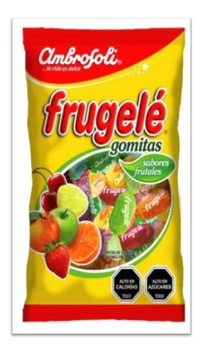 Pack 3 Bolsas Fugele Gomitas 430gr 100 Un Para Halloween 