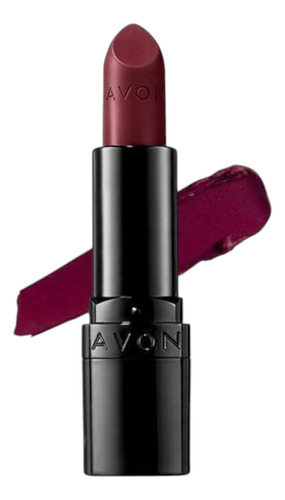 Labial Ultra Matte Color Superb Wine Acabado Matte Avon