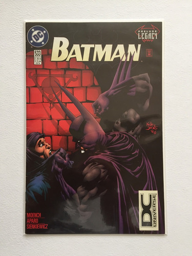 Batman #533 ( Dc Universe Logo Variante, Rara ) Fn - Legacy (Usado)
