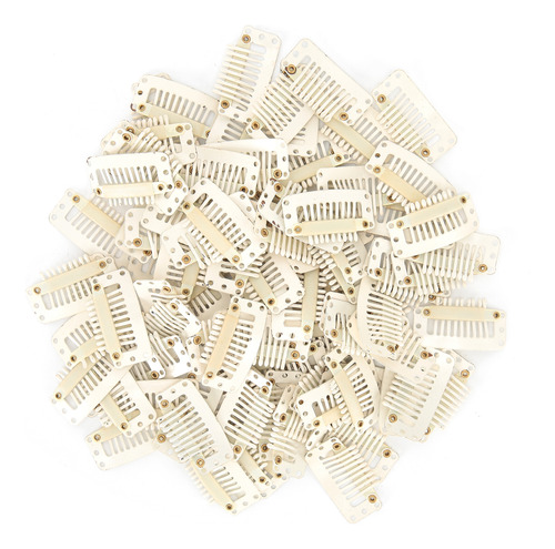 Herramienta Para Extensiones De Cabello, 100 Unidades, Pinza