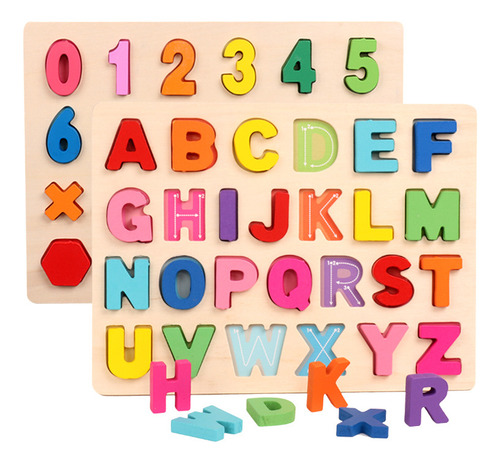 Tablero Digital 020 Rompecabezas De Letras Y Números