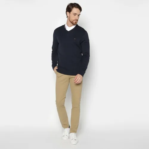 Su ter Tommy Hilfiger Para Hombre Cuello V 100 Original
